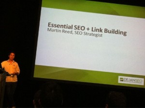 Martin Presenting at Wordcamp Melbourne