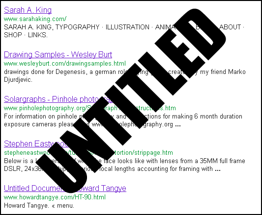 UNTITLED UNTITLED
