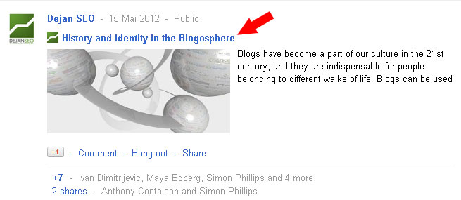 google+ links google+ links