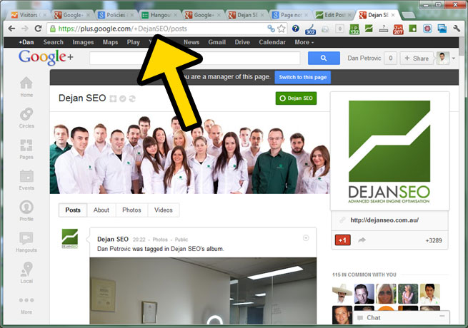 Google Plus Custom URL Google Plus Custom URL