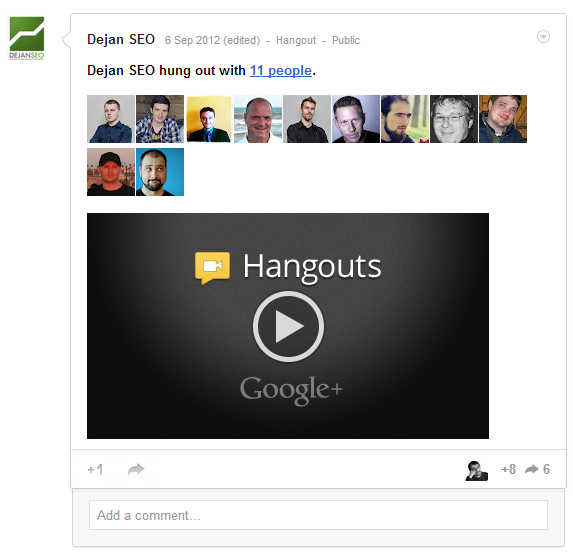 Post Hangout Video Post Hangout Video