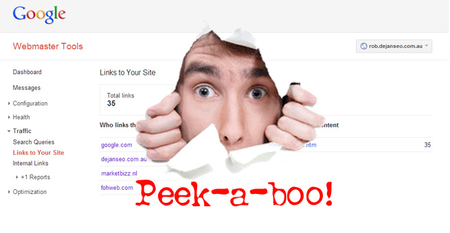 Peek-a-boo Links Peek-a-boo Links