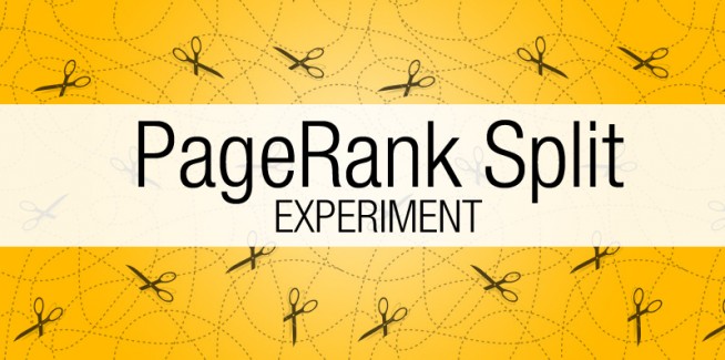 PageRank Split Experiment PageRank Split Experiment