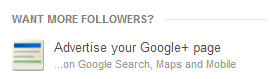 Google+ Ad Google+ Ad