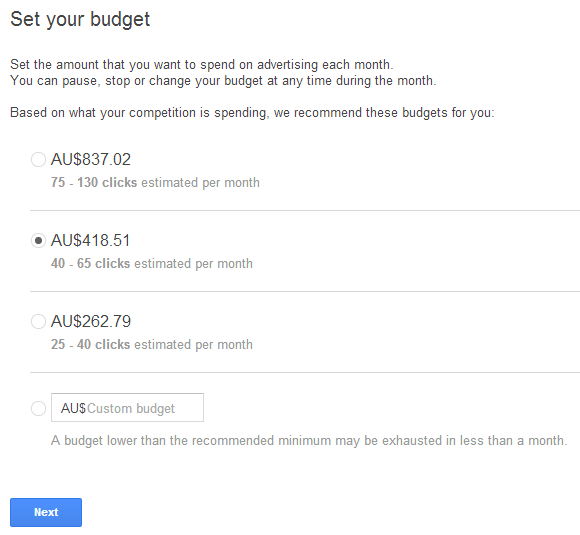 budget budget