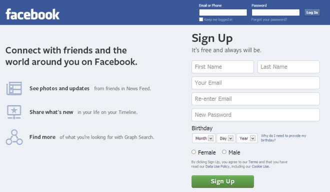 Facebook Facebook Call To Action